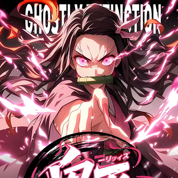 jinlinwenchuang Demon Slayer coloured paper