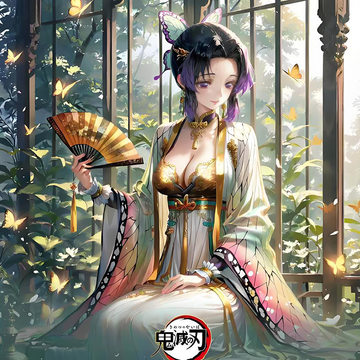 ximengwenchuang Demon Slayer colored paper