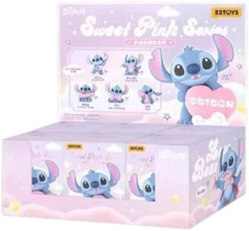 BLIND BOX-Disney Stitch Sweet Pink Series Figures Sealed Case 52Toys