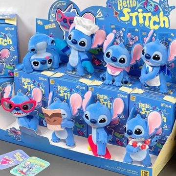 BLIND BOX-Miniso Top Toy Disney ”Hello“ Stitch Series Figure Sealed Case