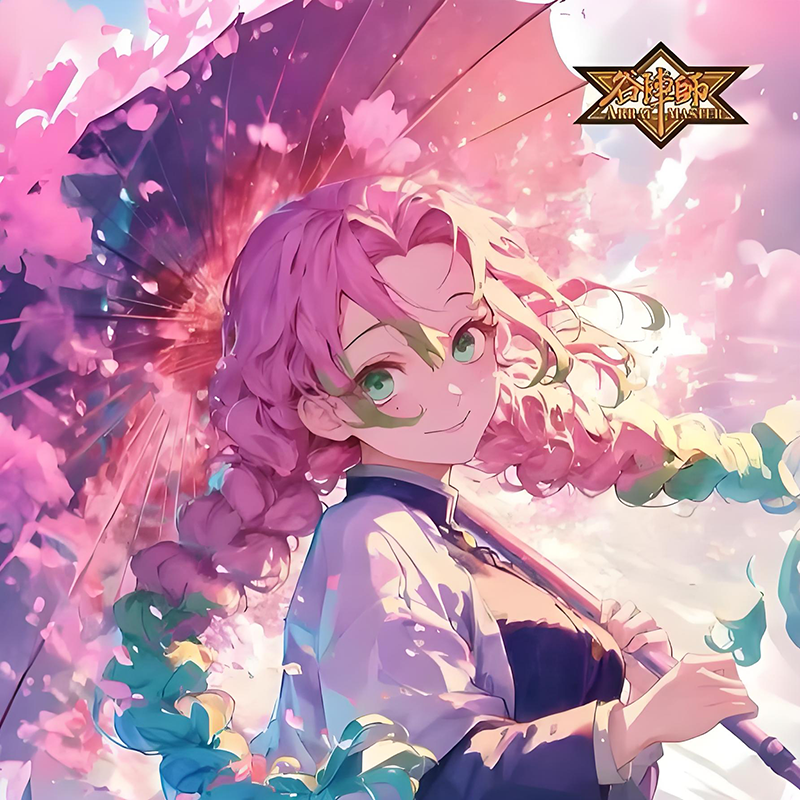 guzhenshi Demon Slayer coloured paper W01