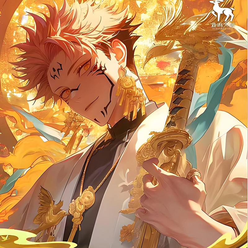 lumingwenchuang Jujutsu Kaisen acrylic colored paper