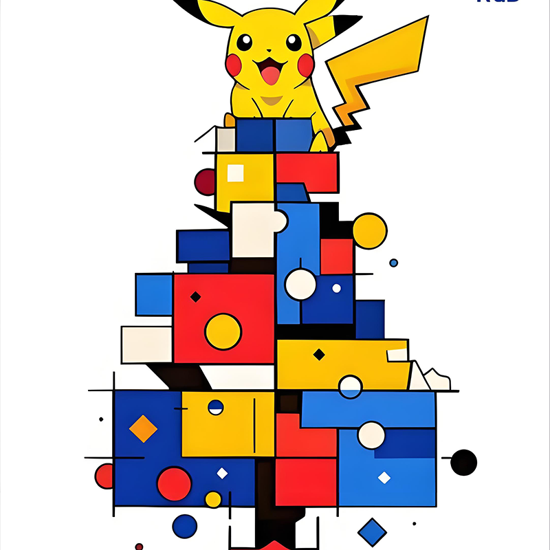 mengquge Pokemon fridge magnet W01