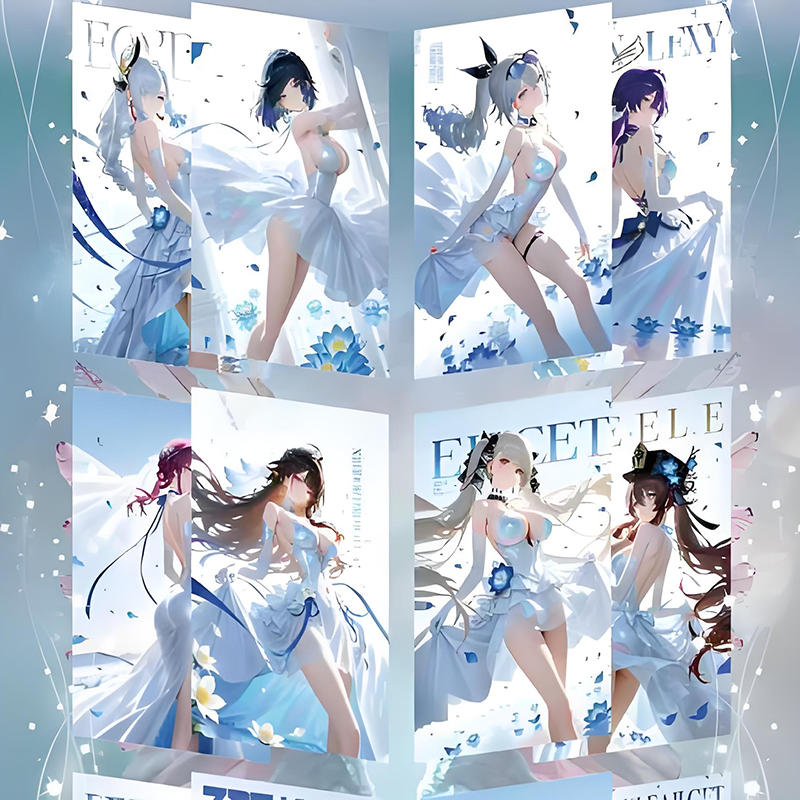 mukashe shuimunianhua goddess card W01