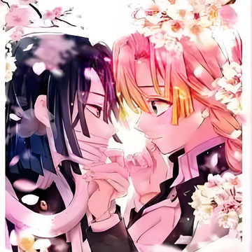 manchengkapai Demon Slayer coloured paper