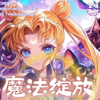 yijingwenchuang mofazhanfang Sailor Moon B5 flash card