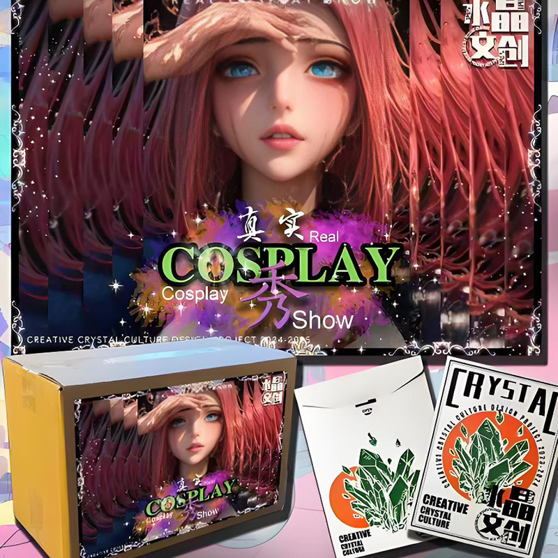 shuijingwenchuang real cosplay show goddess card