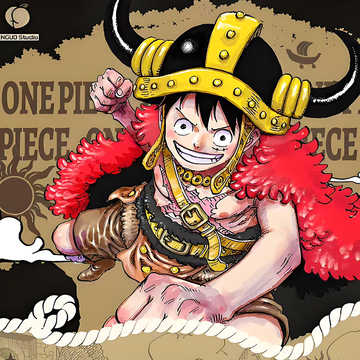 jinguo studio One Piece Double-sided acrylic colored paper