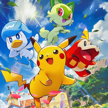 liubaomu Pokemon stamp collection