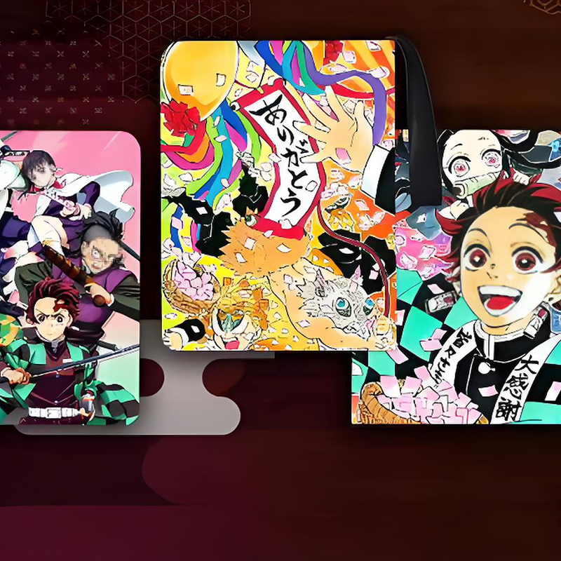 jinguo studio Demon Slayer A5 Large-sized double-sided acrylic colored paper