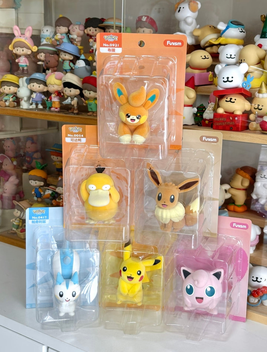 Funism Pokémon Flocked Figure Series