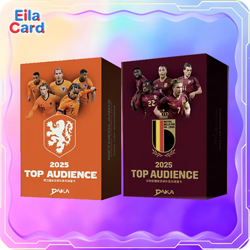 TOP AUDIENCE Dutch Belgian National Team Football Stars Collectible Cards