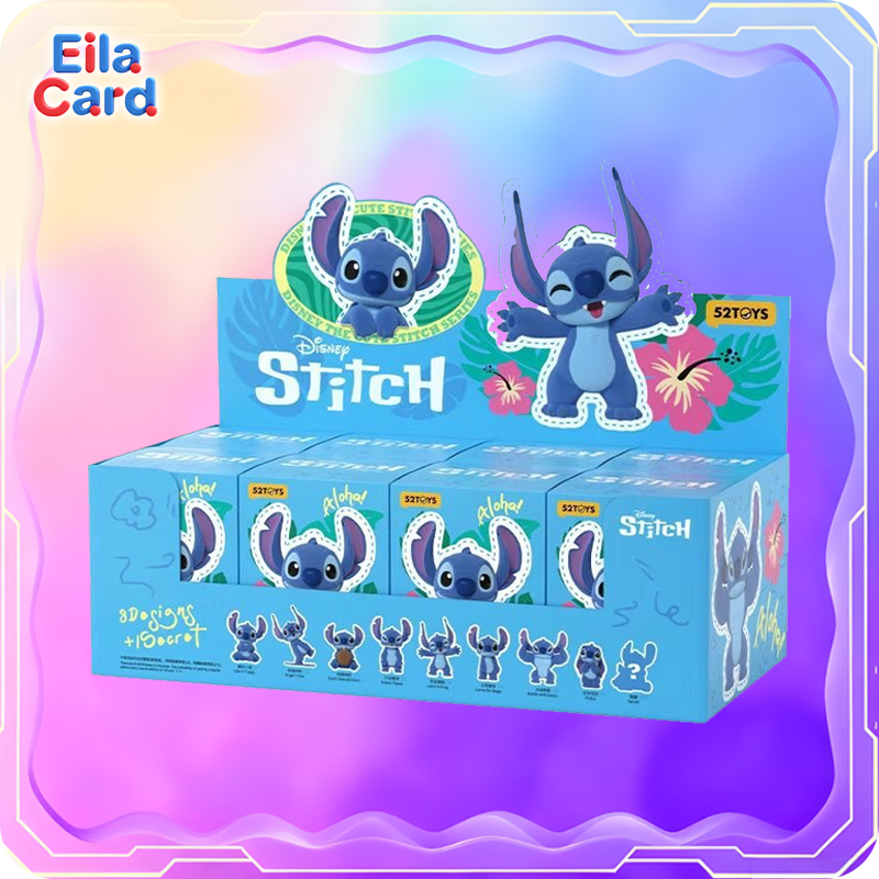 BLIND BOX-Miniso Top Toy Disney ”Hello“ Stitch Series Figure Sealed Case