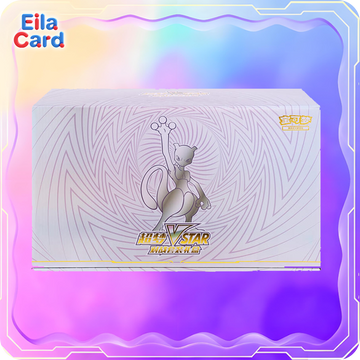 Simplified Pokemon Card Mewtwo Vstart Gift Box