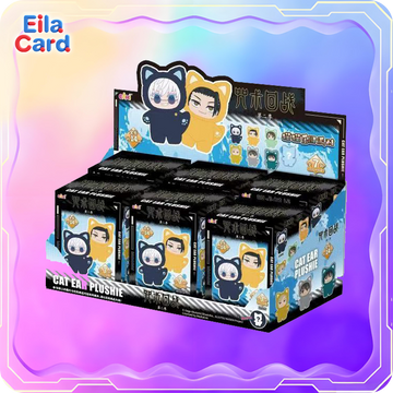 Original EAKI Jujutsu Kaisen Cat Ear Plushie Series Blind Box