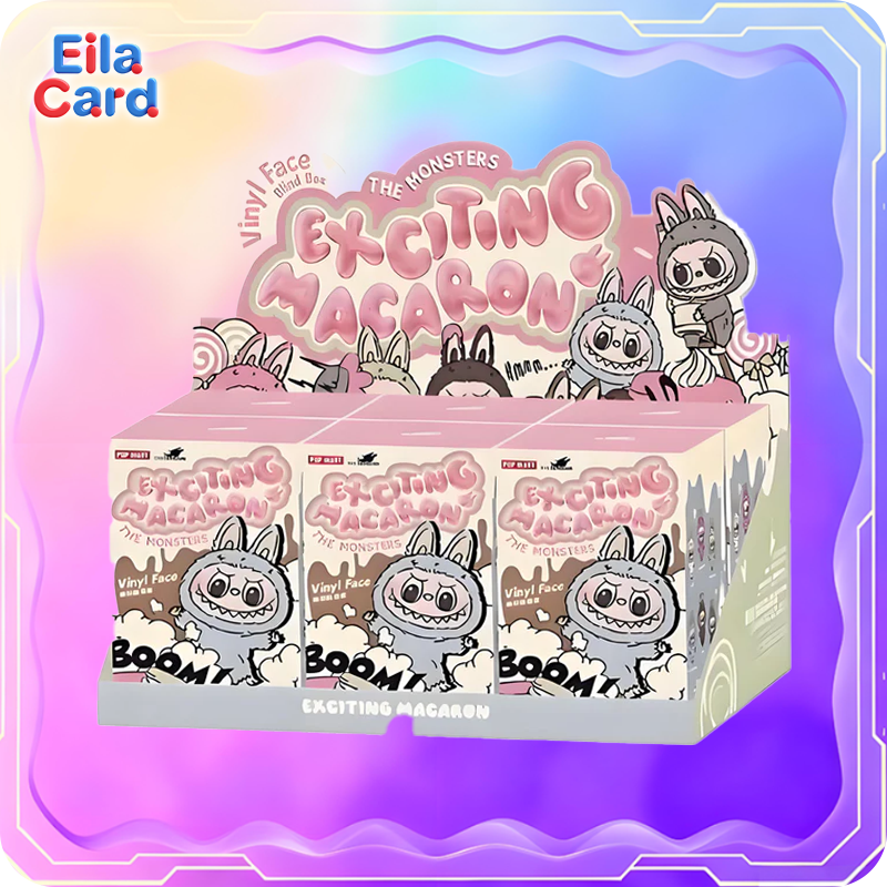 BLIND BOX-Exciting Macaron Vinyl Face  THE MONSTERS POP MART Blind Box