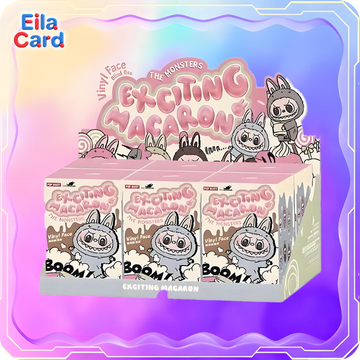 BLIND BOX-Exciting Macaron Vinyl Face  THE MONSTERS POP MART Blind Box
