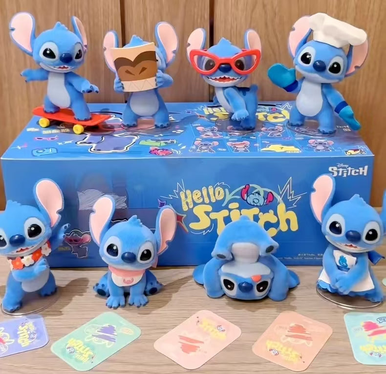 BLIND BOX-Miniso Top Toy Disney ”Hello“ Stitch Series Figure Sealed Case